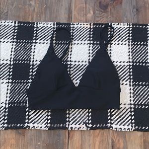 AERIE triangle bikini top